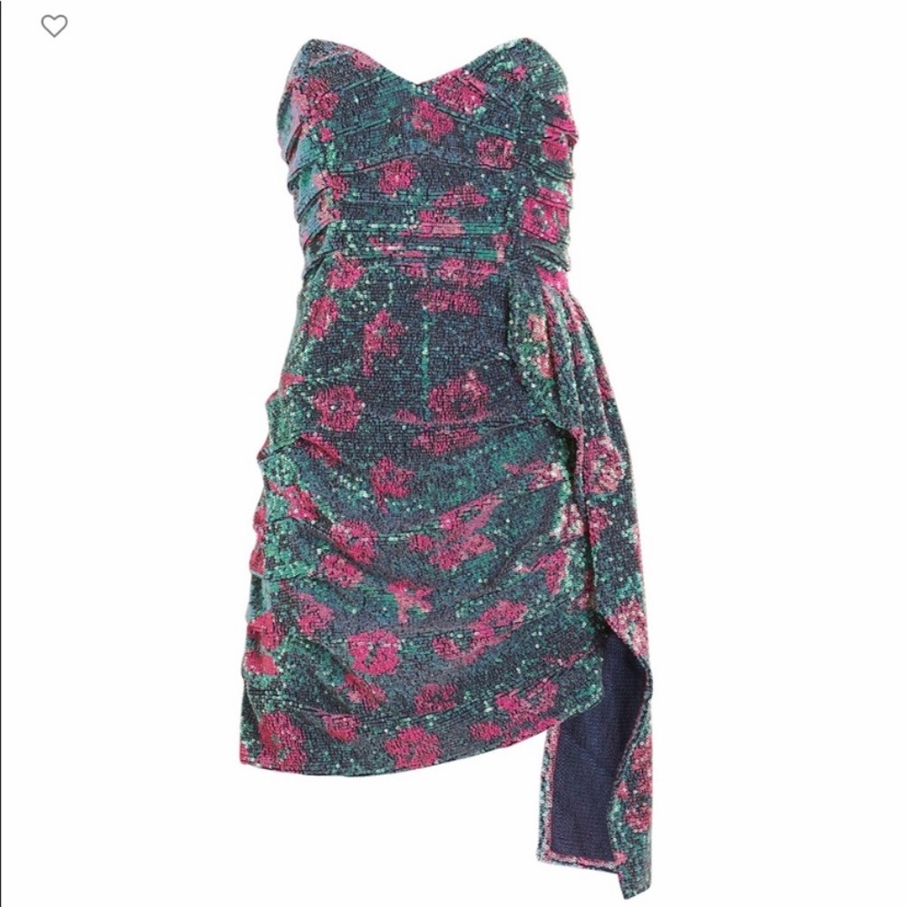 For Love & Lemons Pauline sequin dress. Size L. Worn once